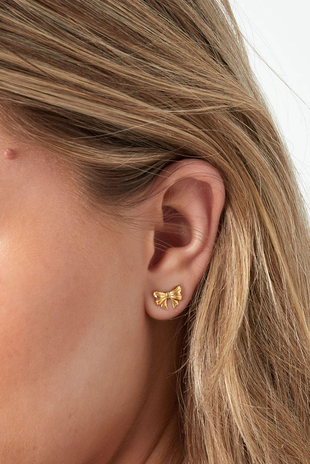 ear studs cute bow