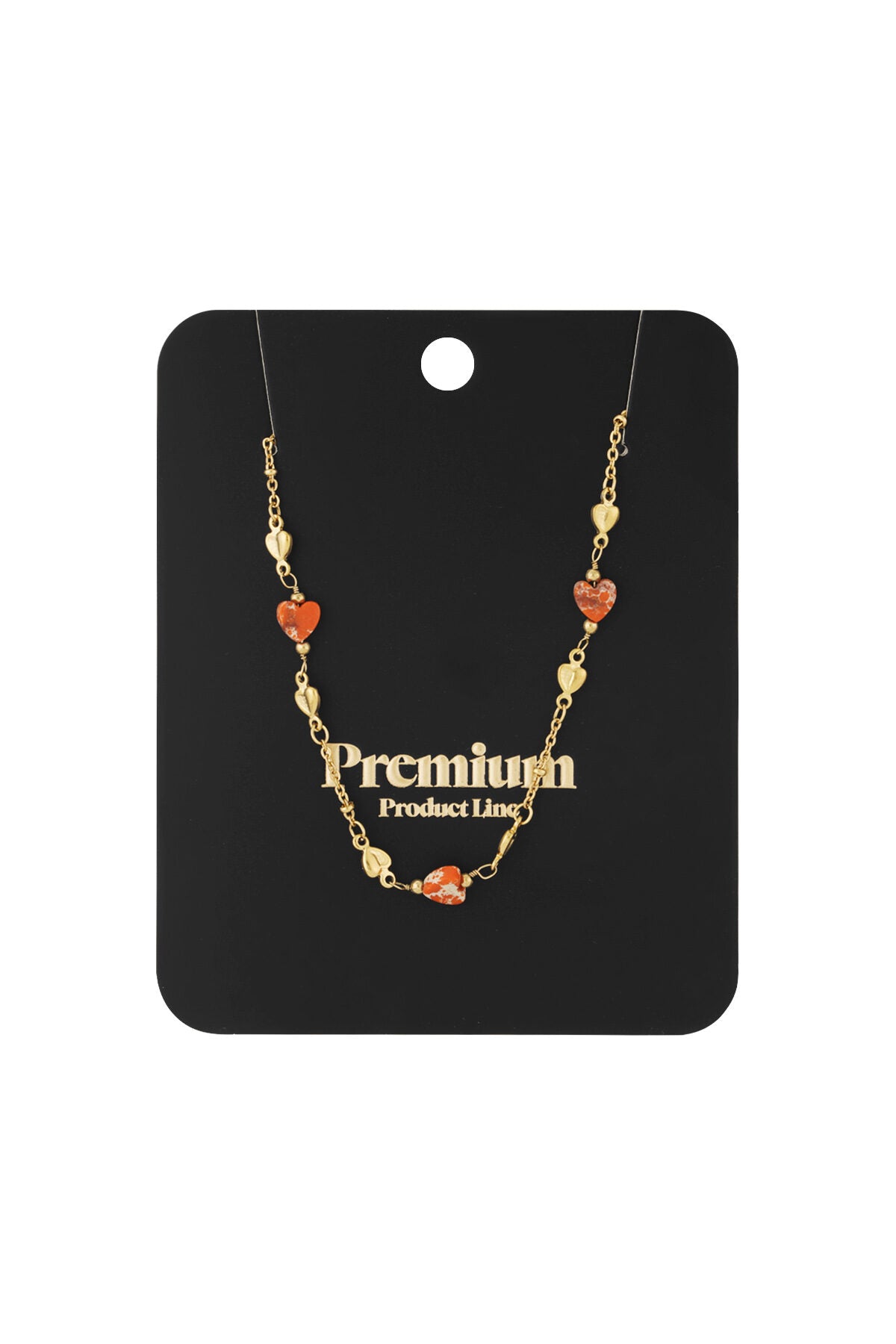 embrace the love necklace - green and