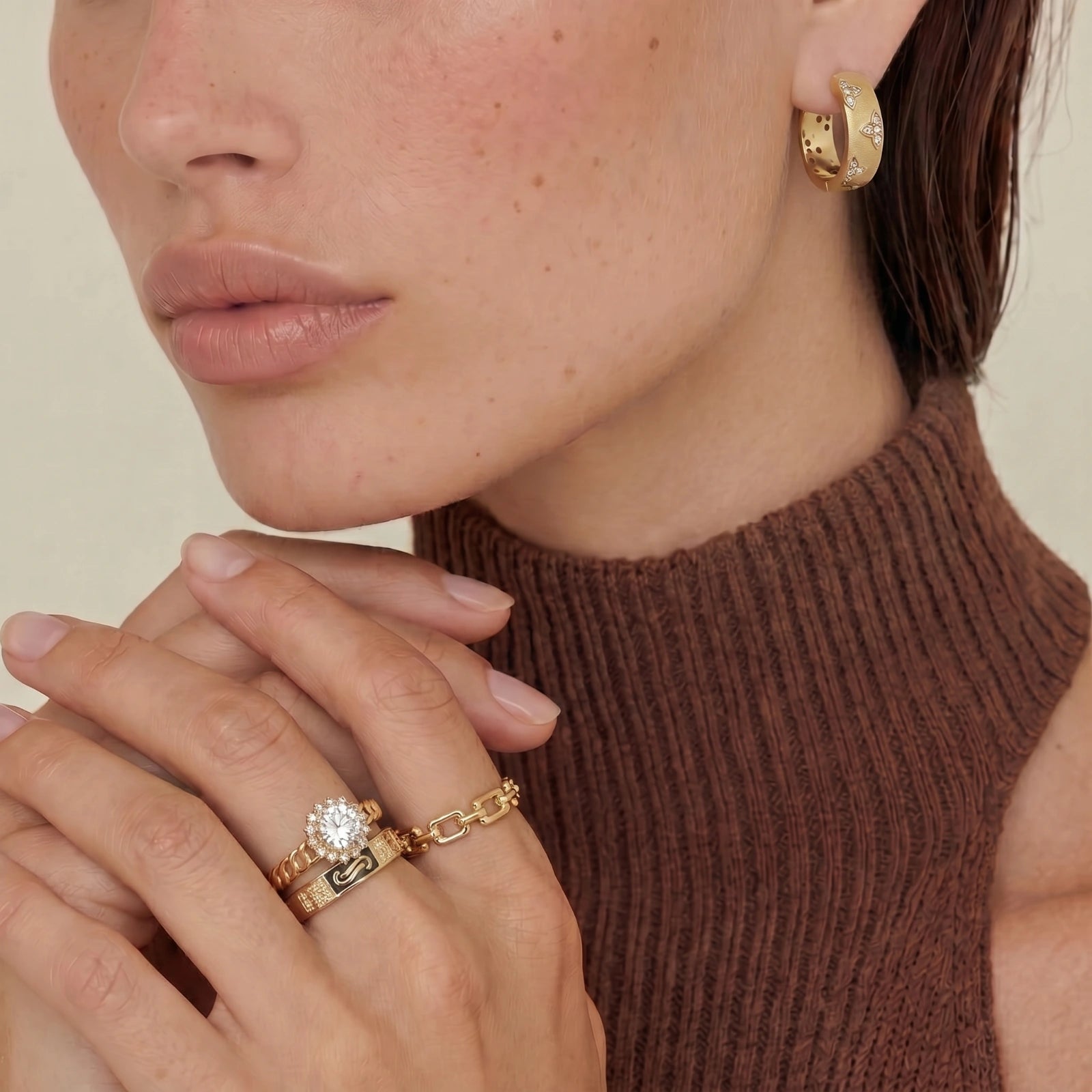 Golden Hour Chain Ring