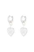 charming heart earrings