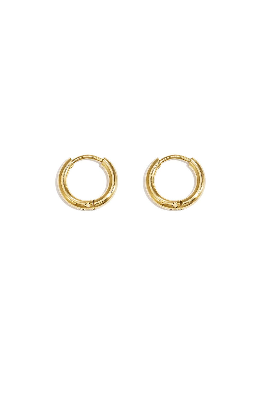 Simple XXS Stainless Steel Hoop Earrings