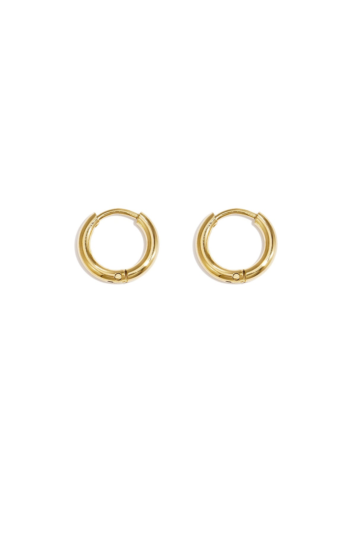 Simple XXS Stainless Steel Hoop Earrings