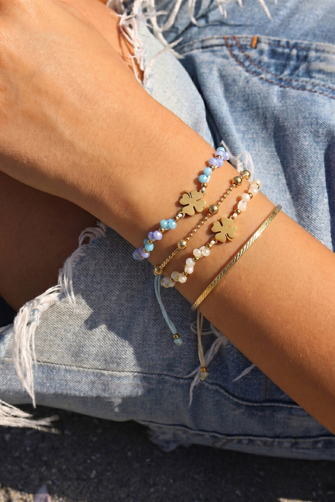 Lucky charm bracelet