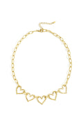 Stainless Steel Chain Necklaces Heart Casual Daily Simple Series Women's jewelry