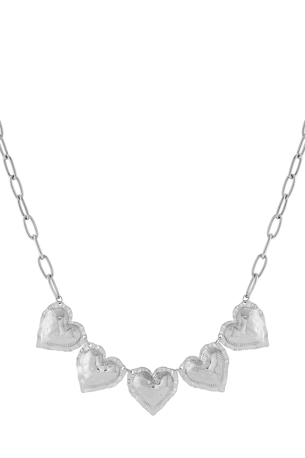 5 Hearts Necklace