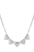 5 Hearts Necklace